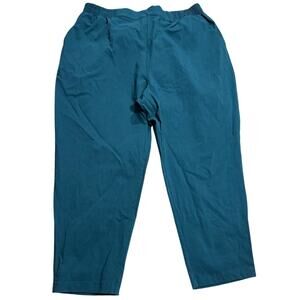 Lularoe Lena Pants Pull On Stretch Work Leisure Womens Plus Size 2XL Blue